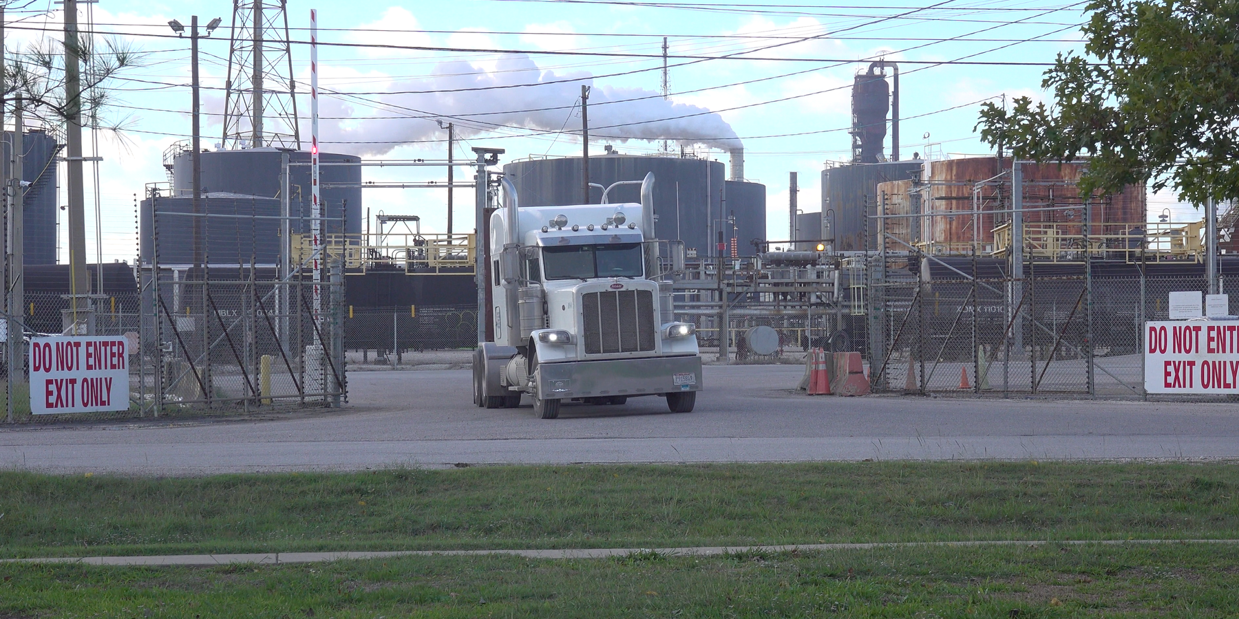 Houston petrochemicals Exxon