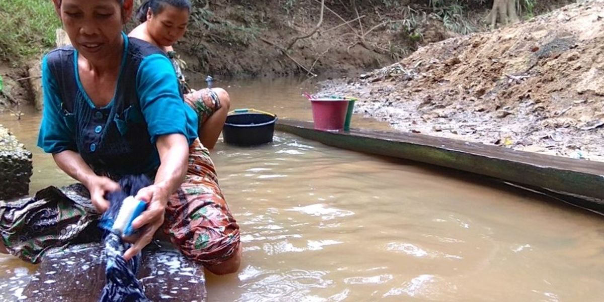 Coal mine diverts Sumatran river without a permit, leaving villagers short of clean water
