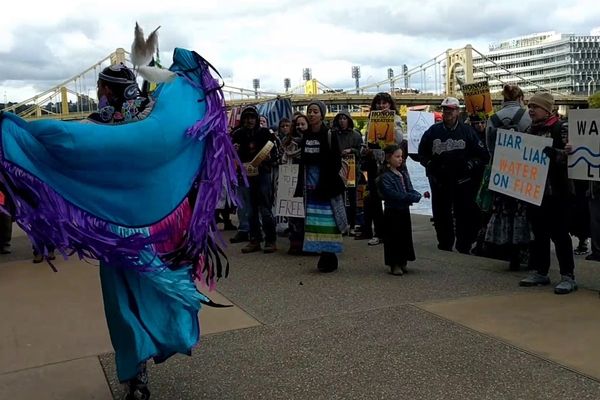 This is what indigenous resistance to fracking looks like in Pennsylvania