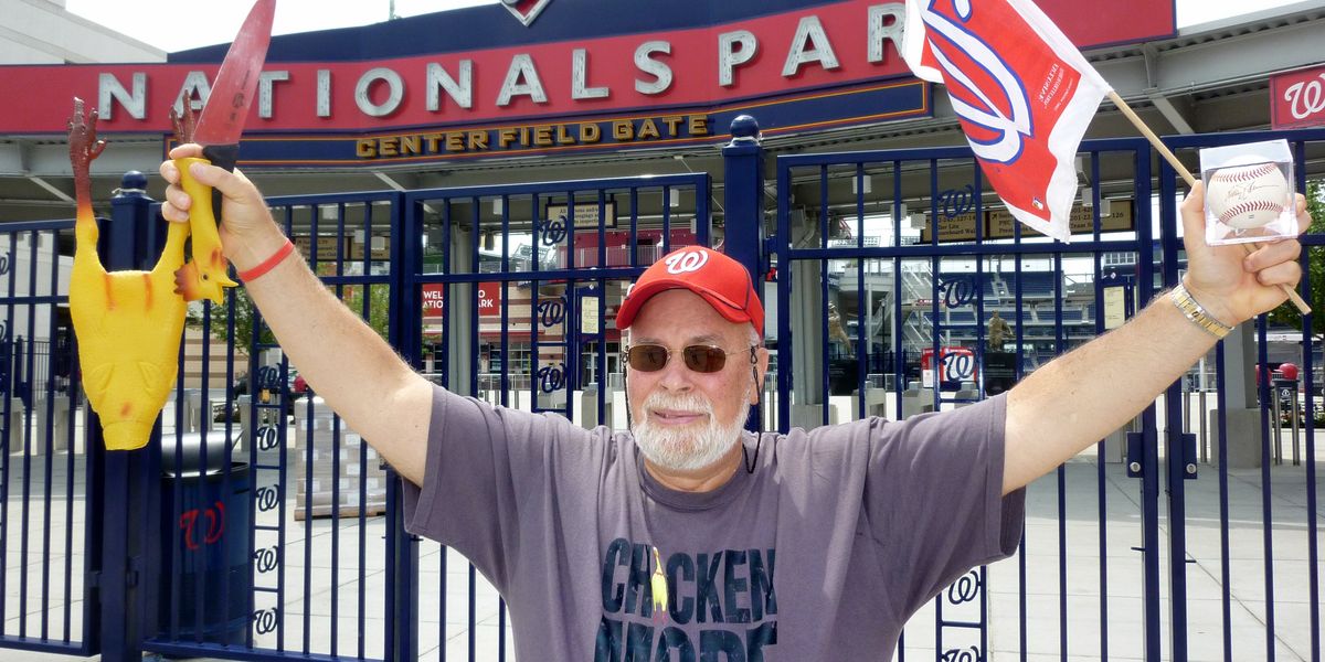 EPA by day, “Chicken Man” at the ballpark by night