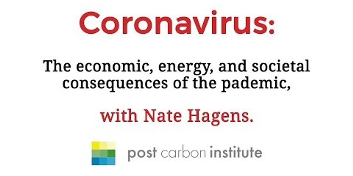 WATCH: Coronavirus impacts to energy use, the economy, and consumer behavior