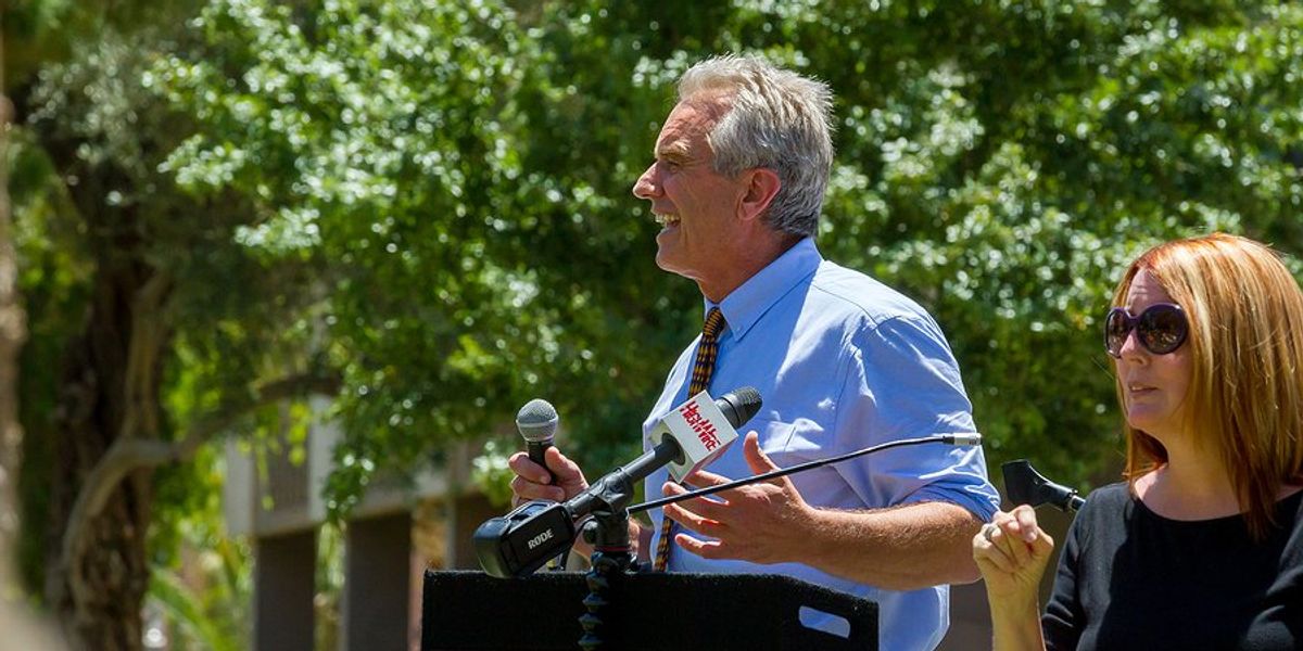 Climate change becomes a pivot point for Robert Kennedy Jr. in his presidential run