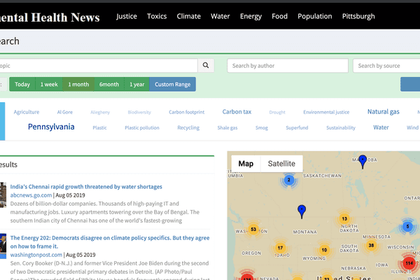 New way to find relevant news on our environment and health