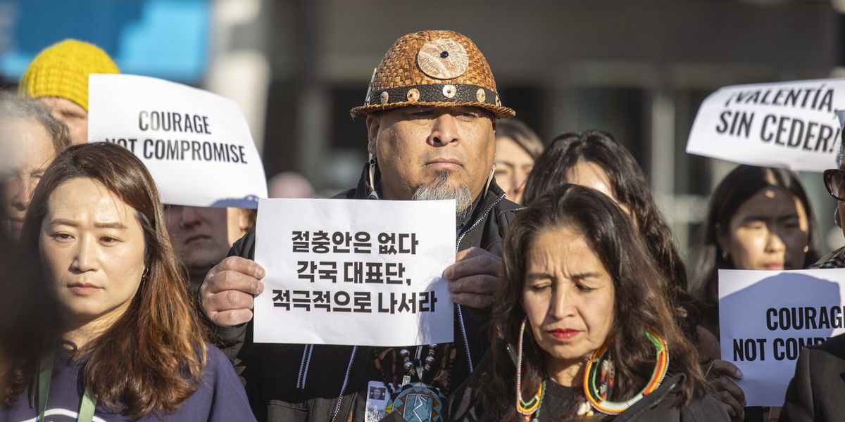 INC-5 environmental groups and advocates calling for a strict global plastic treaty