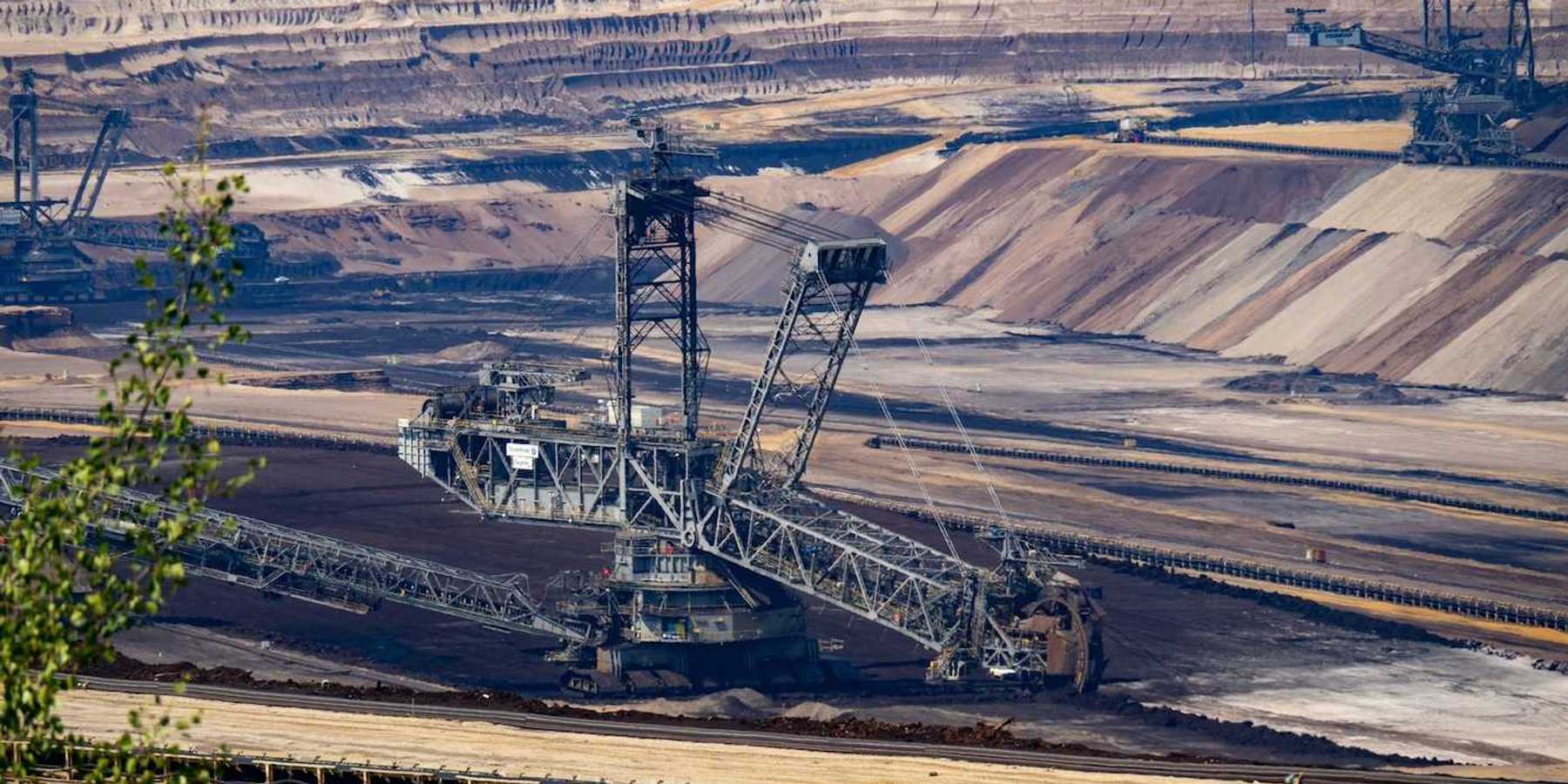 Large open-pit mining operation