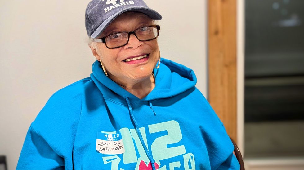 LaSaine \u201cSandy\u201d Latimore, a volunteer with 412 Justice.