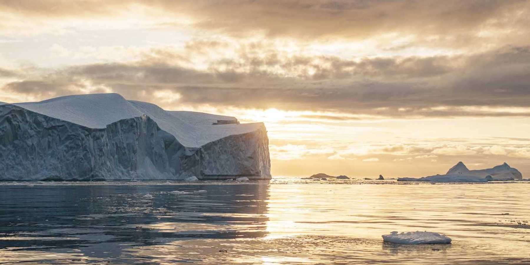 Melting ice sheets Antarctica