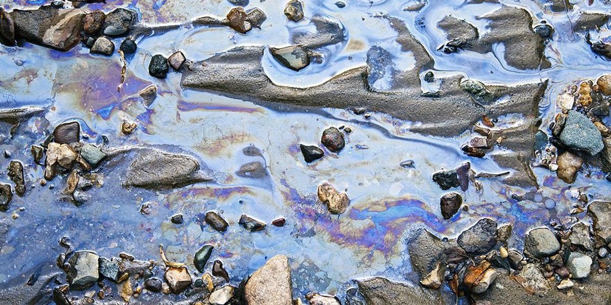 oil sheen in water