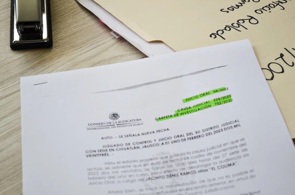 One of the case files that Tskini handles in defense of the Nahua indigenous people of Sierra de Manantl\u00e1n.