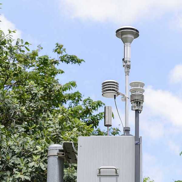 Outdoor air quality sensors