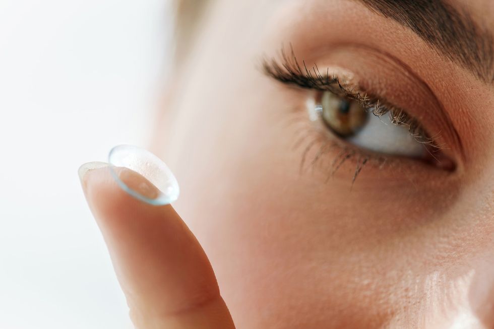 PFAS contacts lens