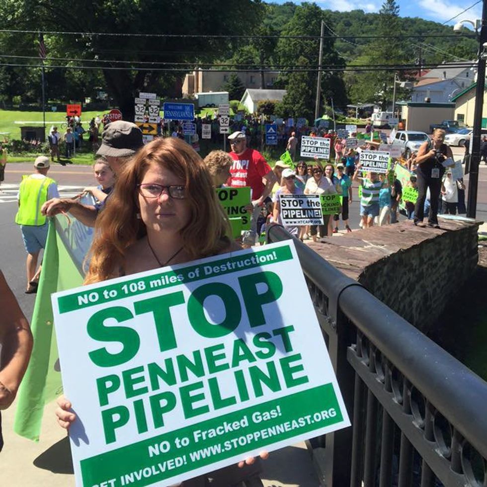 pipeline protest