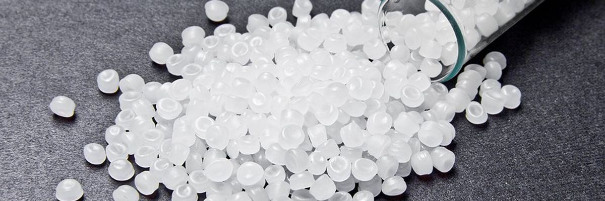 plastic beads aka "nurdles" for plastic feedstock