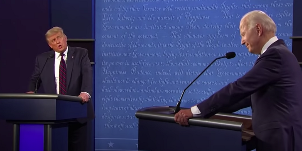 presidential debate 2020