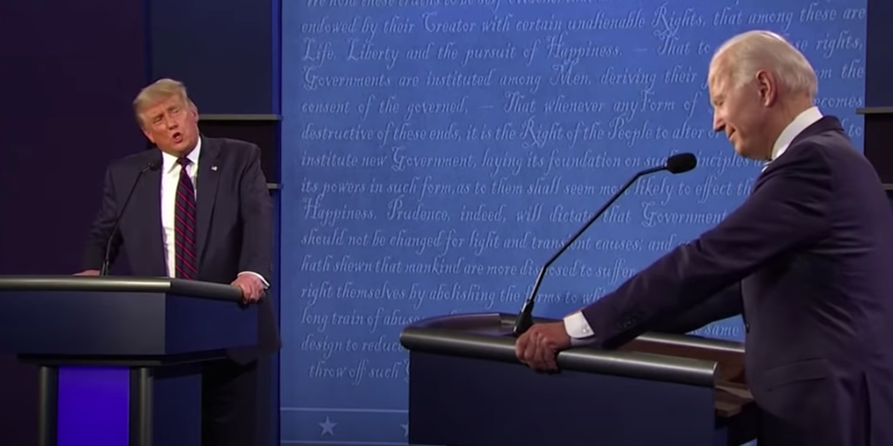 presidential debate 2020