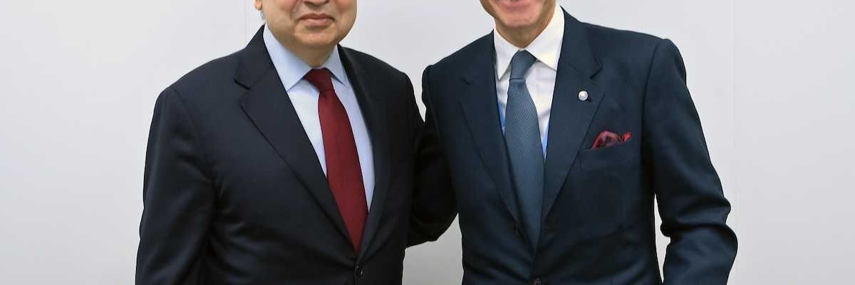 Rafael Mariano Grossi, IAEA Director General, met with Fatih Birol, IEA Executive Director,