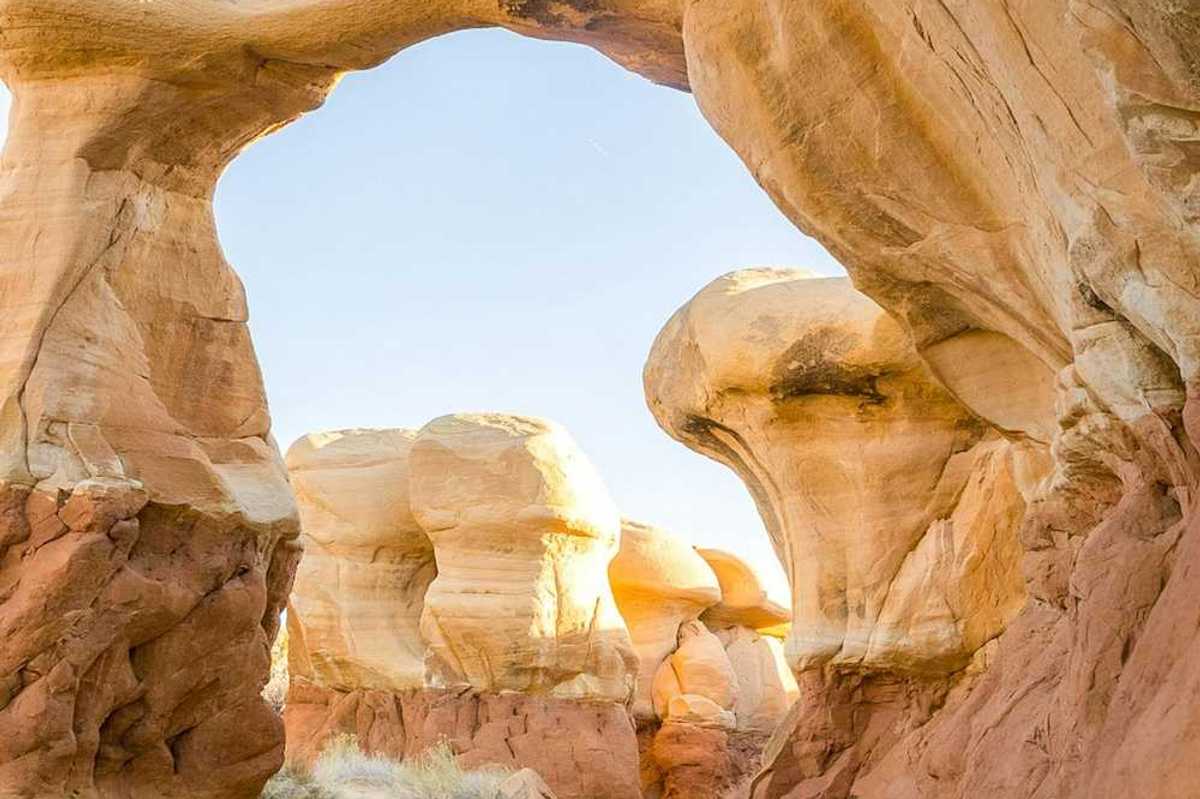 Rock formations at Grand Staircase-Escalante National Monument, U.S. 89, Kanab, Utah