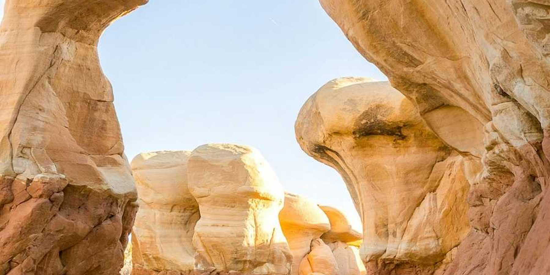 Rock formations at Grand Staircase-Escalante National Monument, U.S. 89, Kanab, Utah