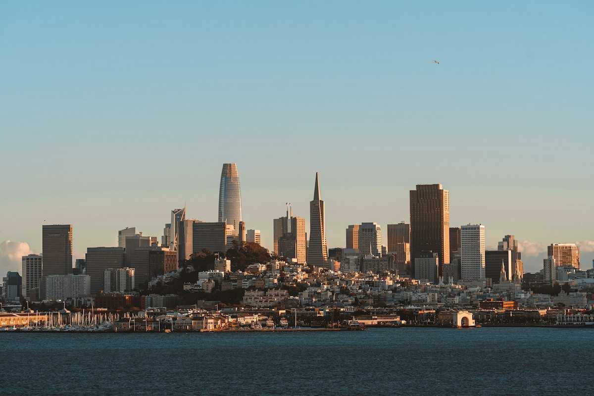 San Francisco skyline on a clear day