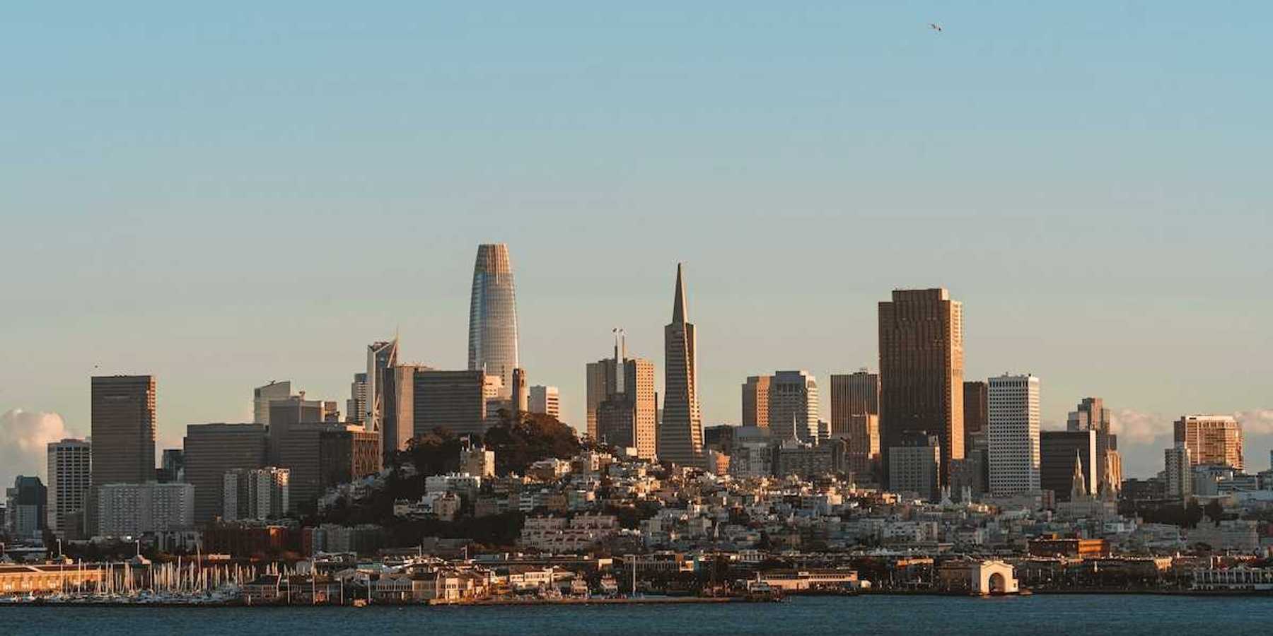 San Francisco skyline on a clear day