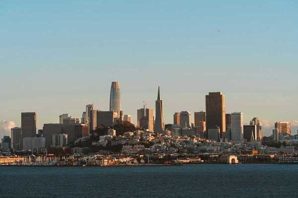 San Francisco skyline on a clear day