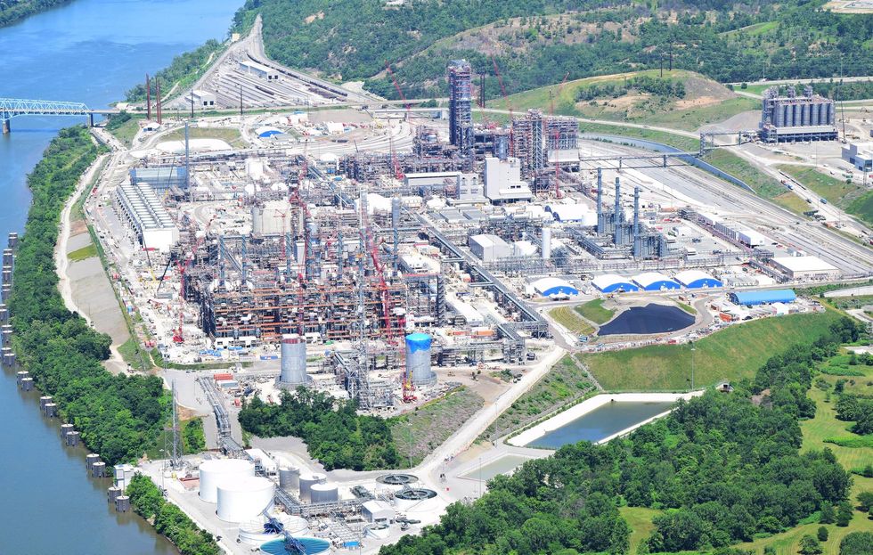 Shell ethane cracker Pennsylvania