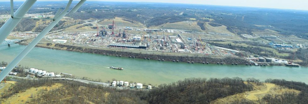 shell petrochemical plant