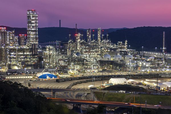 Shell's new petrochemical complex in southwestern Pennsylvania