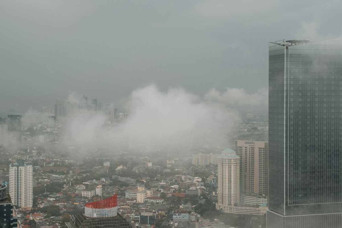 Smoky, smoggy Jakarta