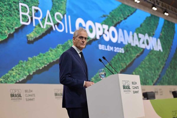 Statsminister Jonas Gahr: Speaker at COP30