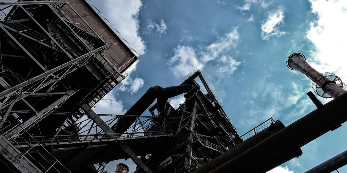 steel plant infrastructure