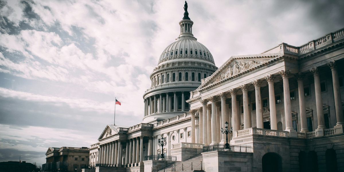 The U.S. Capitol building in Washington DC.