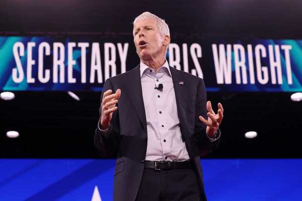 U.S. Secretary of Energy Chris Wright speaking at the 2025 Conservative Political Action Conference (CPAC)