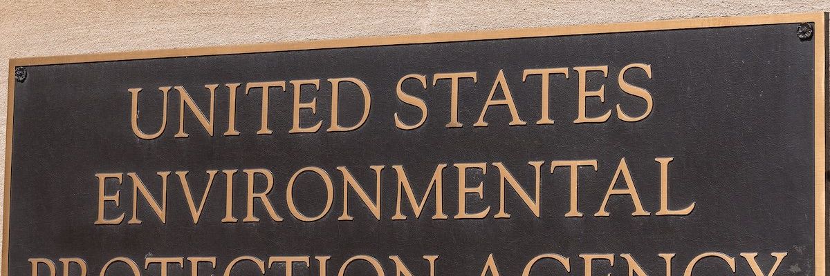 United States Environmental Protection Agency sign