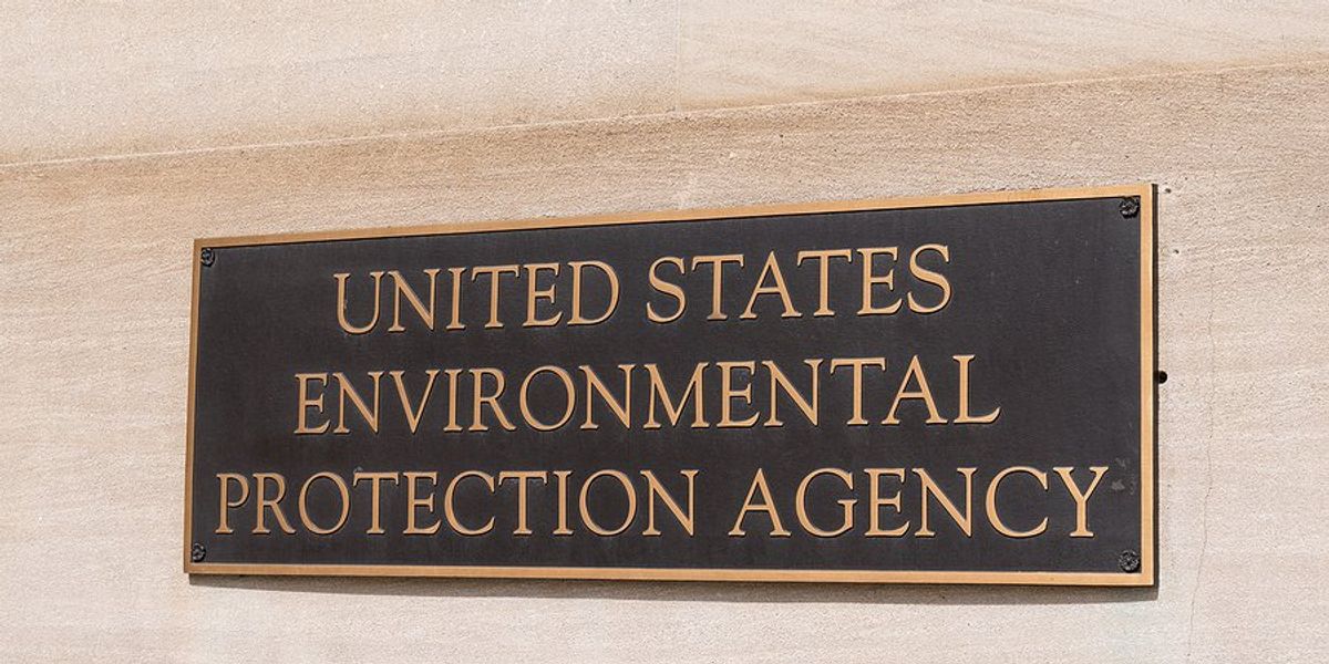 US EPA building sign.