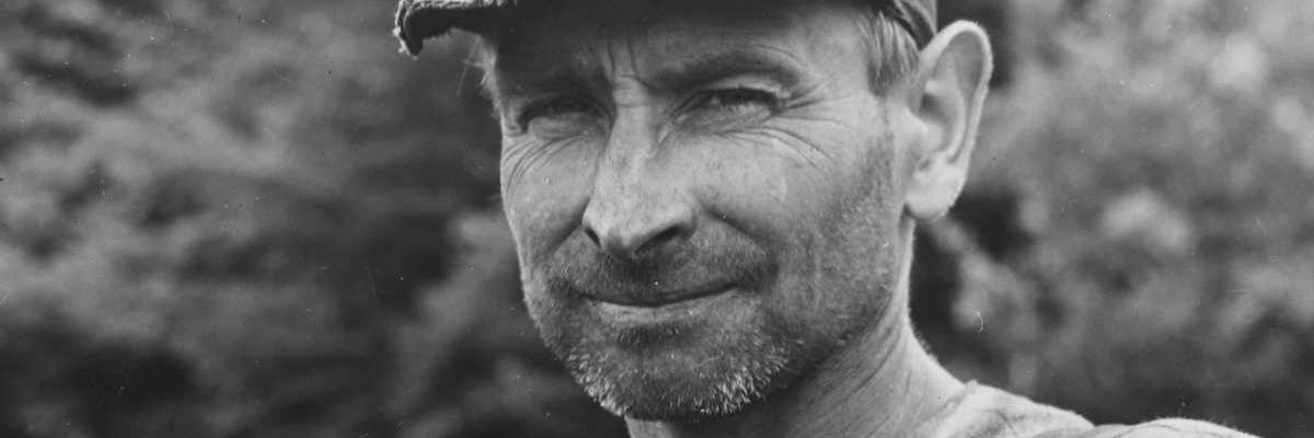 Vintage photo of Appalachian coal miner