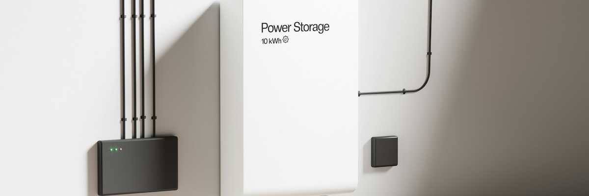 Wall-mounted home energy backup battery storage